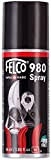 FELCO 980 Spray d'entretien (pour la lubrification des sécateurs / élagueurs, élimine la rouille, la poussière + la sève, contenu ...