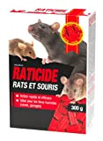 French Pets Raticide/Souricide Rats et Souris/Raticide Professionnel foudroyant, Mort aux Rats Puissant intérieur et extérieur | Anti Rongeur et Rat, ...