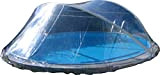 Futurepool Cabrio Dome Bâche de piscine pour bassin ovale en acier Ovalbecken 7.37 x 3.60 m