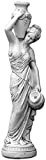 gartendekoparadies.de Grande Statue Massive Statue Maia (133 cm) en Pierre reconstituée, résistant au Gel