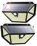 Gobikey 286 LEDs Lampe Solaire Exterieur, 【2 Pièces/3 Modes】 Lumiere Solaire Exterieur, 2600Lm Eclairage Exterieur Solaire, 270°&IP65 Lampe Solaire Exterieur ...