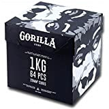 Gorilla Cube Charbon naturel pour chicha 100% noix de coco - 1 kg pour chicha & barbecue