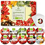 Graines de tomates BIO avec 10 variétés - kit de culture de tomates issues de l'agriculture biologique idéal pour la ...