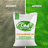 Graines résistantes GroundMaster pour pelouse de qualité supérieure Différentes tailles (10kg, 300m²)