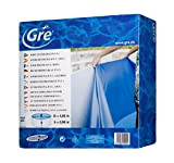 Gre FPR458 - Liner pour piscine ronde, Diamètre 460 cm, Hauteur 132 cm, Couleur Bleue