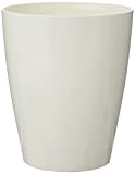 greemotion Pot à orchidée rond 11cm Ornella blanc - Pot à fleurs élégant en plastique pour l’intérieur - Petit pot ...
