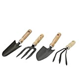 GREENGERS - Kits d'outils de Jardinage, Ensemble de 4 Outils de Jardinage pour Balcon, Lot de 4 Outils de Jardinage ...