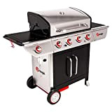 Happy Garden SOMAGIC - Barbecue au gaz Manhattan 450GPI - 4 brûleurs + réchaud 14kW