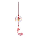 Happyyami Style japonais créatif carillons éoliens maison décors cadeau fait main cloches à vent en verre ornements décoration de voiture ...