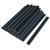 HENGMEI Lot de 30/50 clips de fixation pour bandes en PVC brise-vue pour clôture en filet 30 pièces, anthracite.