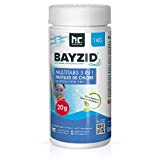 Höfer Chemie BAYZID 5 en 1- Pastilles de Chlore Multifonction de 20 g- 1 x 1 kg - pour la ...