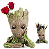 Homened Baby Groot Pot de Fleur - Figurine d'action pour Plantes et stylos du Film Classique - Parfait comme Cadeau ...