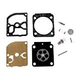 Huri Kit de réparation membranes de carburateur Pour Stihl MS171, MS181, MS181C, MS211, MS211C, BG45, BG46, BG55