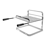 I LOVE BBQ - Supports de Cuisson Barbecue, Accessoires pour Barbecue et fumoir - Grilloir Simple Grille Barbecue/cheminée, Support Simple ...
