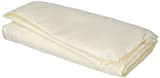 Idéprice Toile d'ombrage triangulaire 3X3X3m polyester déparlent anti UV 140 gr/m2 ivoire, Ivoire, 33 x 17 x 5 cm