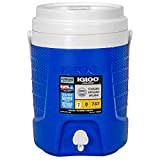 IGLOO Sport 2 Gallon Distributeur de Boissons Isotherme, 7.6 Litre, Bleu