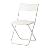 IKEA Fejan Chaise d'extérieur pliable Blanc