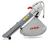 IKRA aspirateur-souffleur-broyeur électrique IBV 3000 3in1, vitesse de soufflage 240 km/h, variateur de vitesse