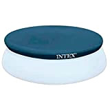 Intex 28020 Easy Pool Cover, PVC, bleu, 244 cm
