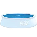 Intex bâche a bulles diam 4,48m pour piscine diam 4,57m Bleu