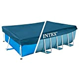 Intex bâche protection pour piscine rectangulaire tubulaire 4m x 2m