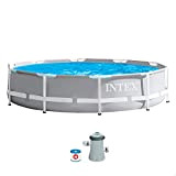 INTEX kit piscine Prism Frame ronde tubulaire 3m05 x 76cm