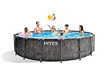Intex kit piscine tubulaire baltik (ø)4,57 x (h)1,22m