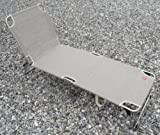 Jan Kurtz - Chaise longue Amigo - Taupe - Francesco Favagrossa - Design - Bain de soleil - Piscine