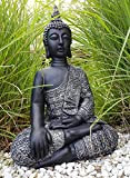 K&L Wall Art Feng Shui décoration Grande Bouddha Jardin Zen Statue XL bouddhas Figurine méditation Pierre moulée - intérieur et ...