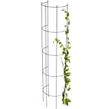 KADAX Treillis en acier - Treillis - Colonne - Plantes grimpantes - Support pour plantes grimpantes - Treillis métallique - ...