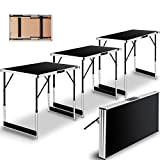 KESSER® Table Multifonctions Professionnelle 3 pièces, 100 x 60 cm, Table à tapisser 30 kg de Charge par Table avec ...