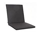 KETTtex Exklusiv Coussin imperméable pour fauteuil à dossier bas 103 x 50 x 4 cm
