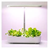 Kit de Jardin intérieur avec lumière de Croissance 12 pods Hydroponics Indoor Cultivez Le Jardin d'herbes avec LED Grow Smart ...