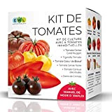 Kits Prêt À Faire Pousser Des Tomates 100% Naturelles - Kit Legumes Insolites - 6 Graines De Tomate - Jardinez ...