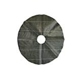 Kolvert garden 5 disques en Toile de paillage avec 10 agrafes diamètre 80 cm
