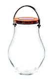 Krinner Deco Glass 22520 Bold Lampe Déco LED Transparent Bambou Noir