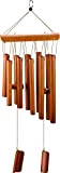 Kupink Bambou Vent Carillon en Bois Carillon à Vent Bambou Carillon a Vent Exterieur pour Le Jardin Intérieur Extérieur Terrasse ...