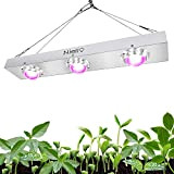 Lampe de croissance à LED COB, Nielle 600W Lampe de plante à spectre complet, Lumière végétale pour plantes d'intérieur, Lampe ...