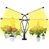 Lampe de Plante, 80W Lampe LED Horticole Croissance Floraison Grow Light avec 360° Adjustable Agrafe 3/6/12H Cycle Minuterie 4 Modes ...