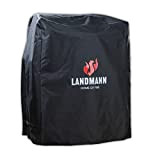 Landmann Premium Wetterschutzhaube Aus robustem Polyestergewebe Wasserdicht, UV-beständig, Atmungsaktiv, Kältebeständig Passend für Triton 2.0, Dorado & Black Taurus 440 [60 ...