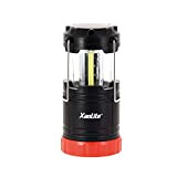 Lanterne Portable LED - Lanterne LED 200 Lumens - Lampe A Pile Ultra Compacte - Suspension LED Pile Portée d'éclairage ...