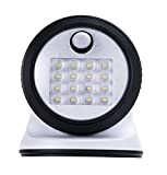 LIGHT IT! By Fulcrum, Lampe de sécurité à 16 LED avec détecteur de mouvement, fonctionne avec des piles, blanc