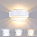 Lightess 12W Applique Murale Intérieur LED 3 Températures de Couleur Lampe Moderne en Métal Éclairage Mural Pour Chambre Escalier Boutique ...