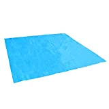 Linxor - Tapis de Sol et de Protection Bleu pour Piscine - 5 Tailles Disponibles