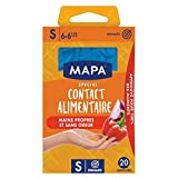 MAPA - Contact Alimentaire - Gants Fins en Nitrile - Recyclables avec TerraCycle® - Testés pour tous types d'aliments - ...