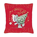 Me to You Tatty Teddy Coussin Merry & Bright Christmas