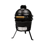 Mini-barbecue kamado MEATEORpour cuire, griller,thermomètre intégré dans le couvercle, le barbecue kamado conserve la chaleur plus longtemps que les barbecues ...