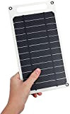 Module Monocristallin Photovoltaïque Flexible De Panneau Solaire 6W pour RV, Voiture, Bateau, Caravane, Chargeur De Batterie 12V