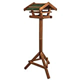 Nichoir en bois à accrocher environ 42x23x30 cm | Mangeoire pour oiseaux - abri contre la neige et la pluie ...