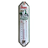 Nostalgic-Art Thermomètre analogique, Vespa - Italian – Idée de cadeau pour fans de scooters, en métal, Design vintage pour décoration, ...